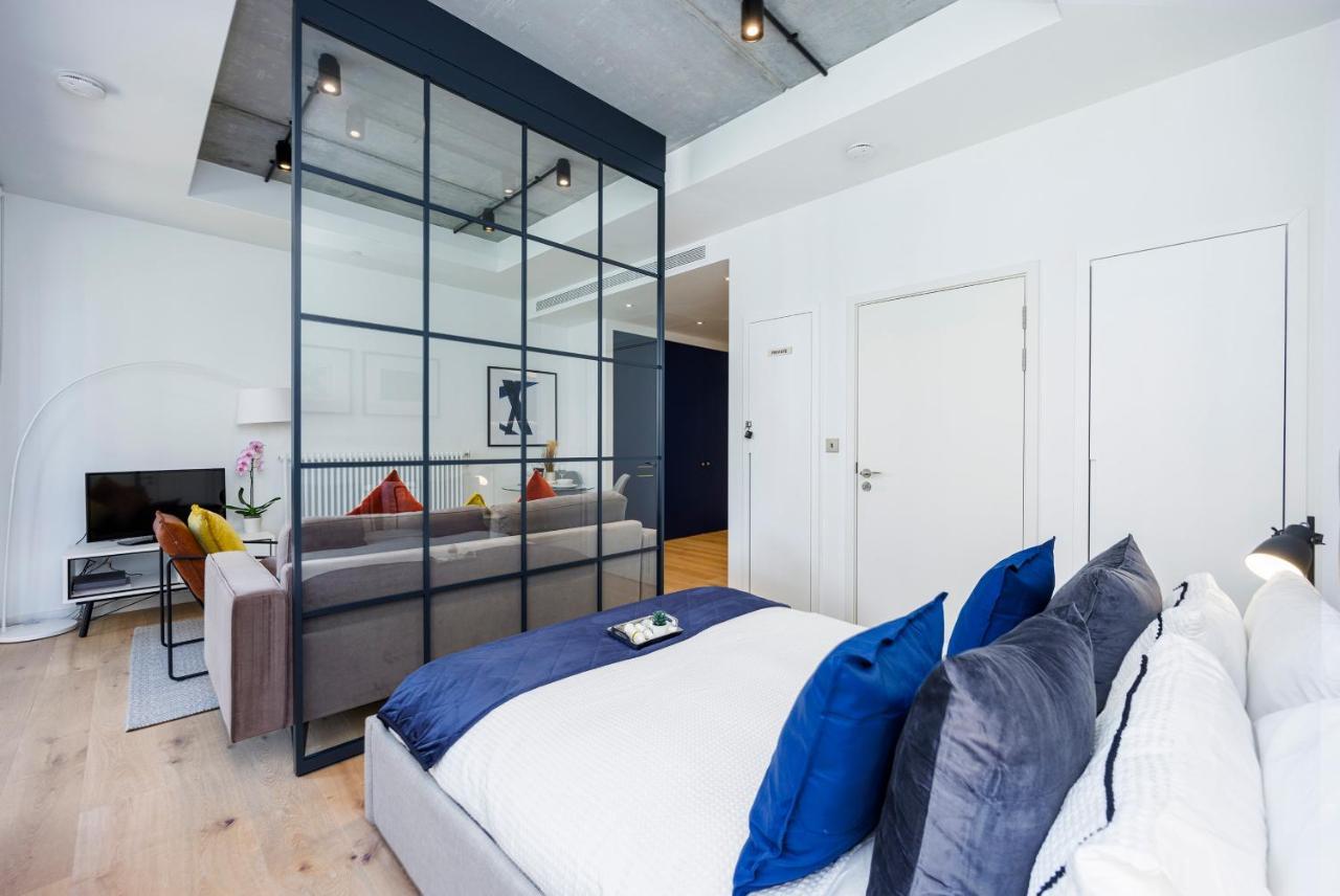 Luxury Apartment-Business-Relocation-Canary Wharf Londen Buitenkant foto