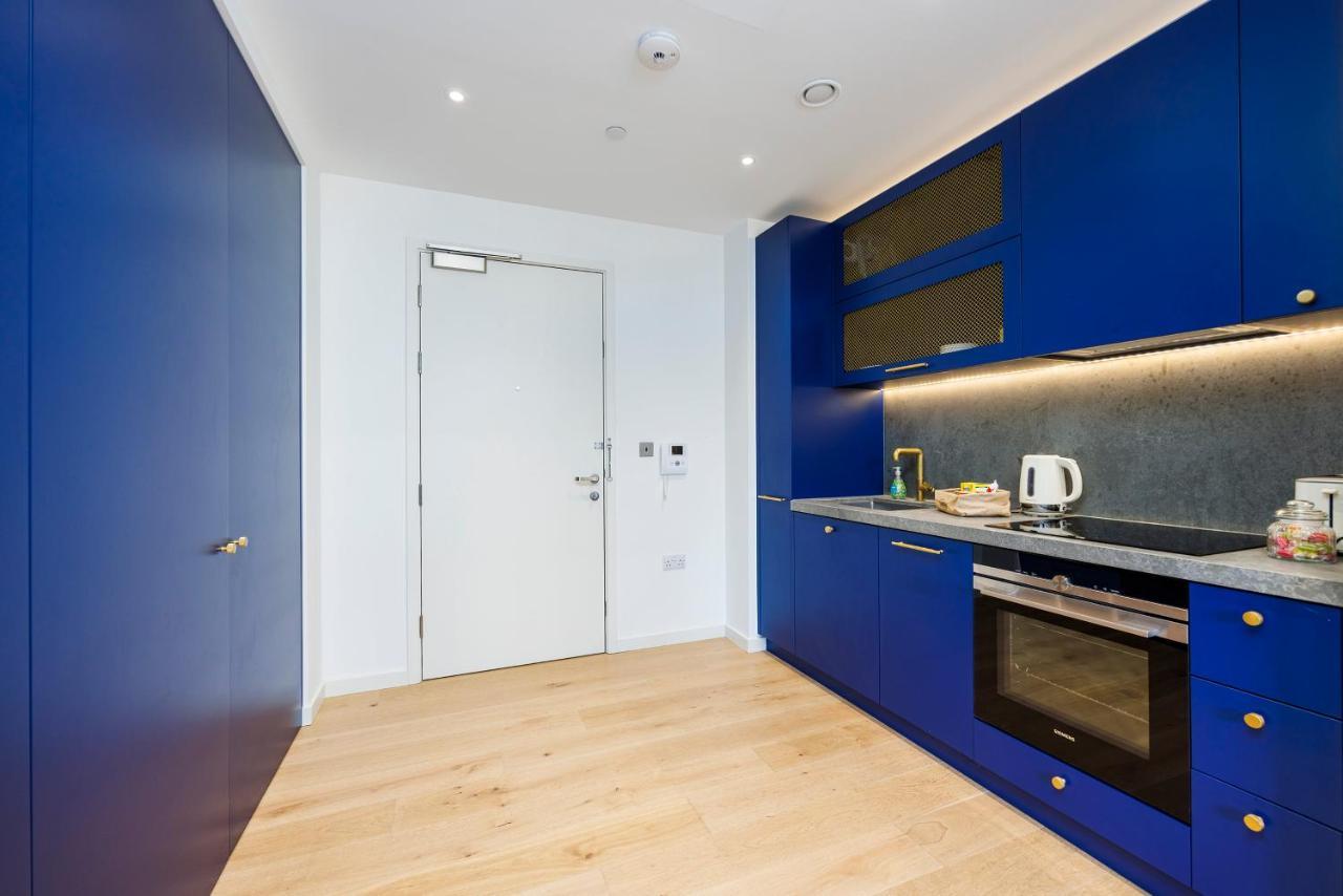 Luxury Apartment-Business-Relocation-Canary Wharf Londen Buitenkant foto